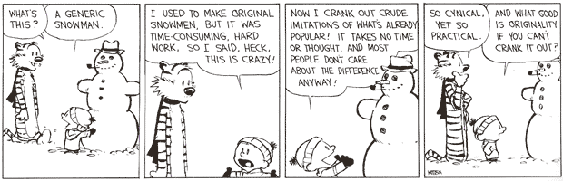 Calvin on Originality